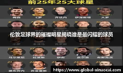 伦敦足球界的璀璨明星揭晓谁是最闪耀的球员
